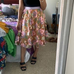 Anthropologie a-line skirt by Maeve